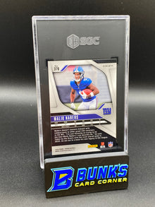2024 Malik Nabers Lazer Prizm RC SGC 10