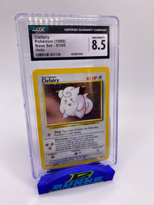 CGC 88.5 Clefairy Base set holo