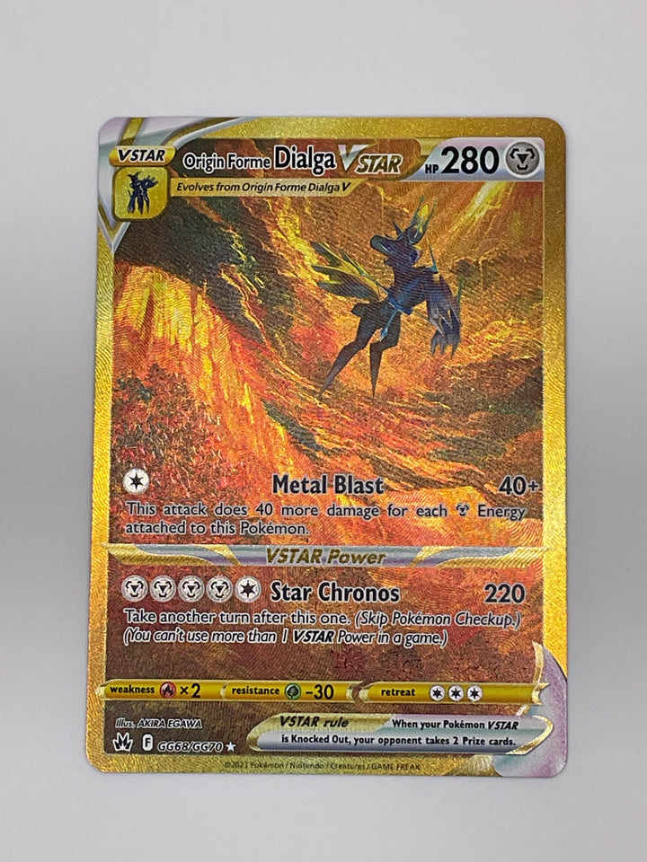 Origin Forme Dialga Vstar Crown Zenith NM