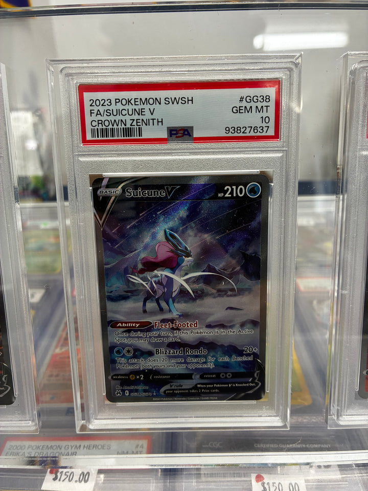 PSA 10’s Sequential Crown Zenith Dogs with display