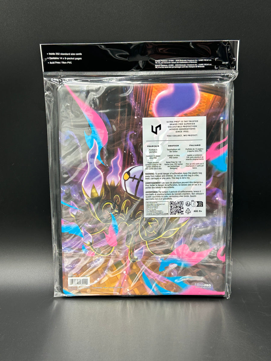 Pokemon Pitch Black 9 Pocket Portfolio Binder