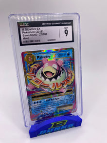 CGC 9 M Slowbro ex Evolutions 2016
