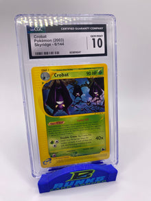 CGC 10 Crobat Skyridge 2003 E-Reader