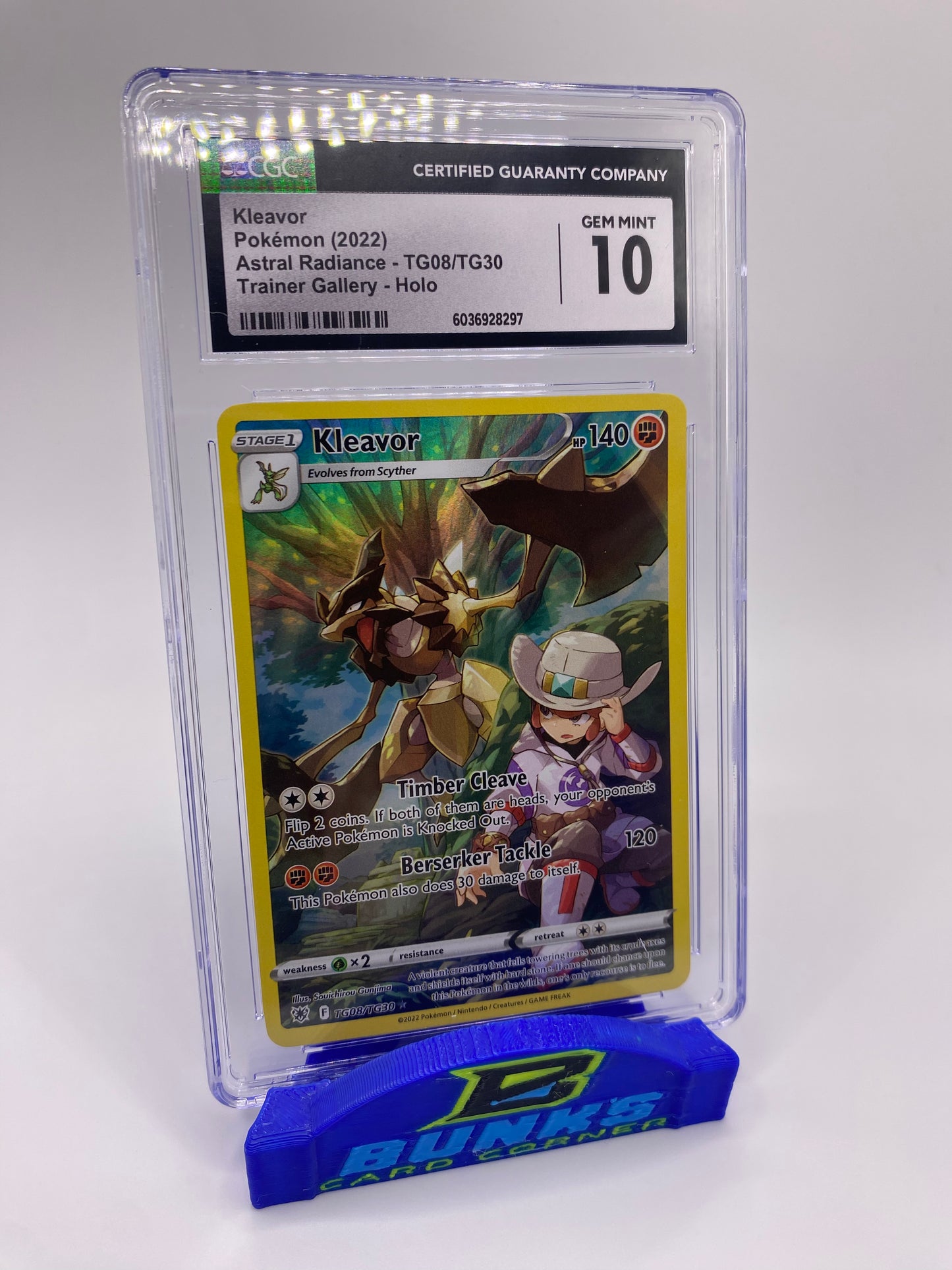 CGC 10 Kleavor Trainer Gallery Astral Radiance 2022
