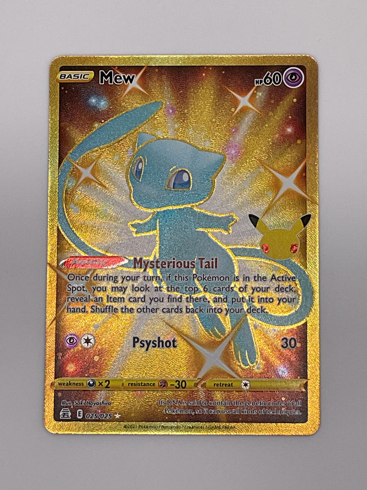 Mew Secret Rare Celebrations NM