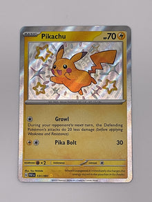 Baby Shiny Pikachu Paldean Fates NM