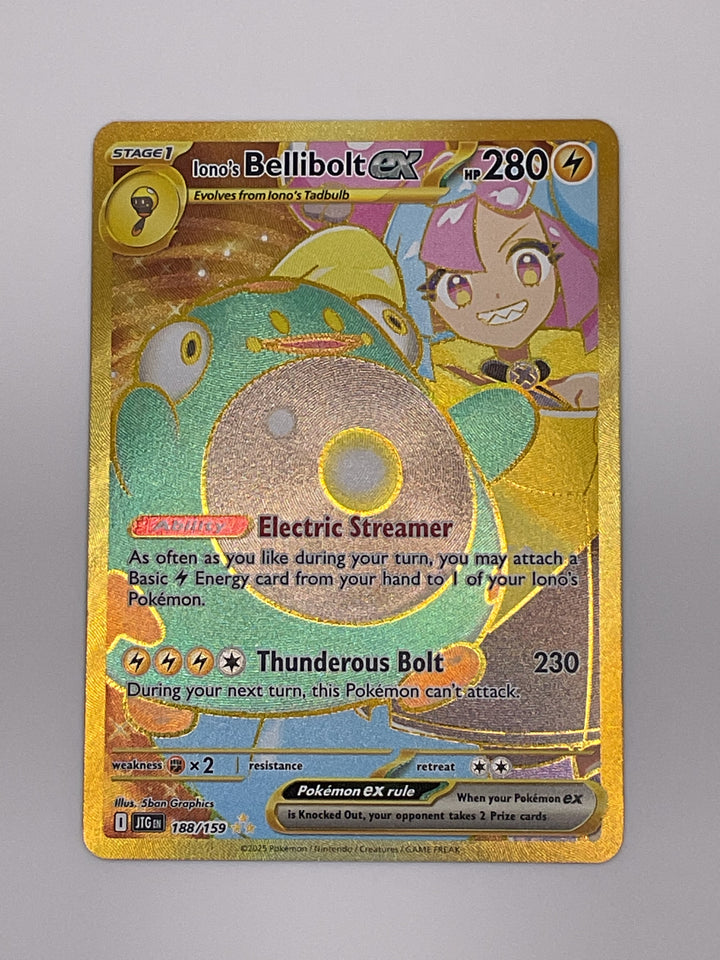 Iono’s Bellibolt ex Hyper Rare Journey Together NM