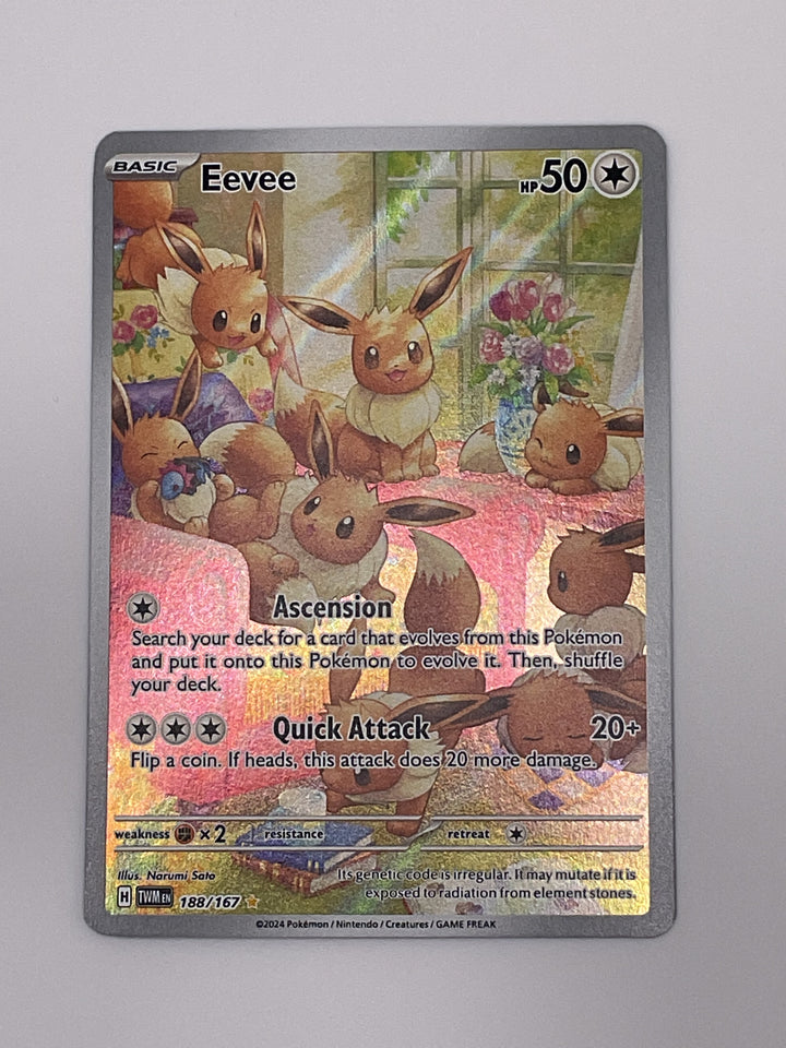 Eevee Illustration Rare Twilight Masquerade NM