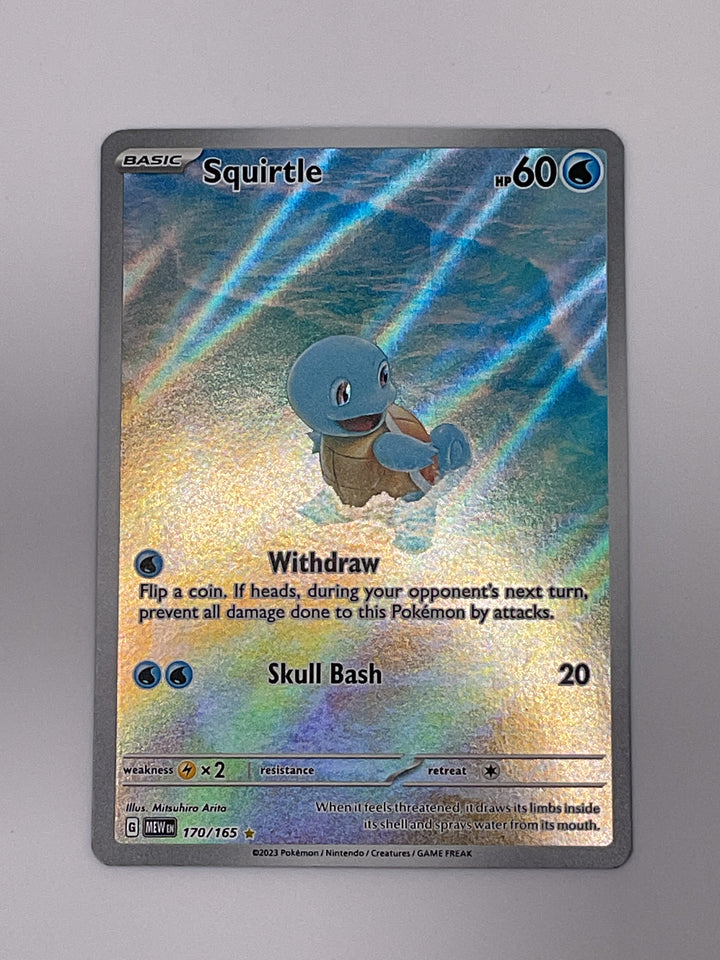 Squirtle Illustration Rare 151 NM