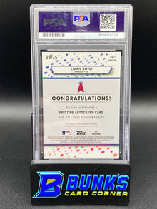 2023 Livan Soto Autograph Orange PSA 10 (Box 25)
