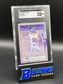 2024 Bo Nix Blue Prints SGC 10 RC (Box 25)