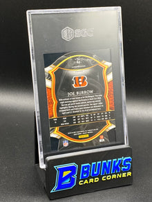 2020 Joe Burrow Red Die-Cut Prizm SGC 9 (Box 25)