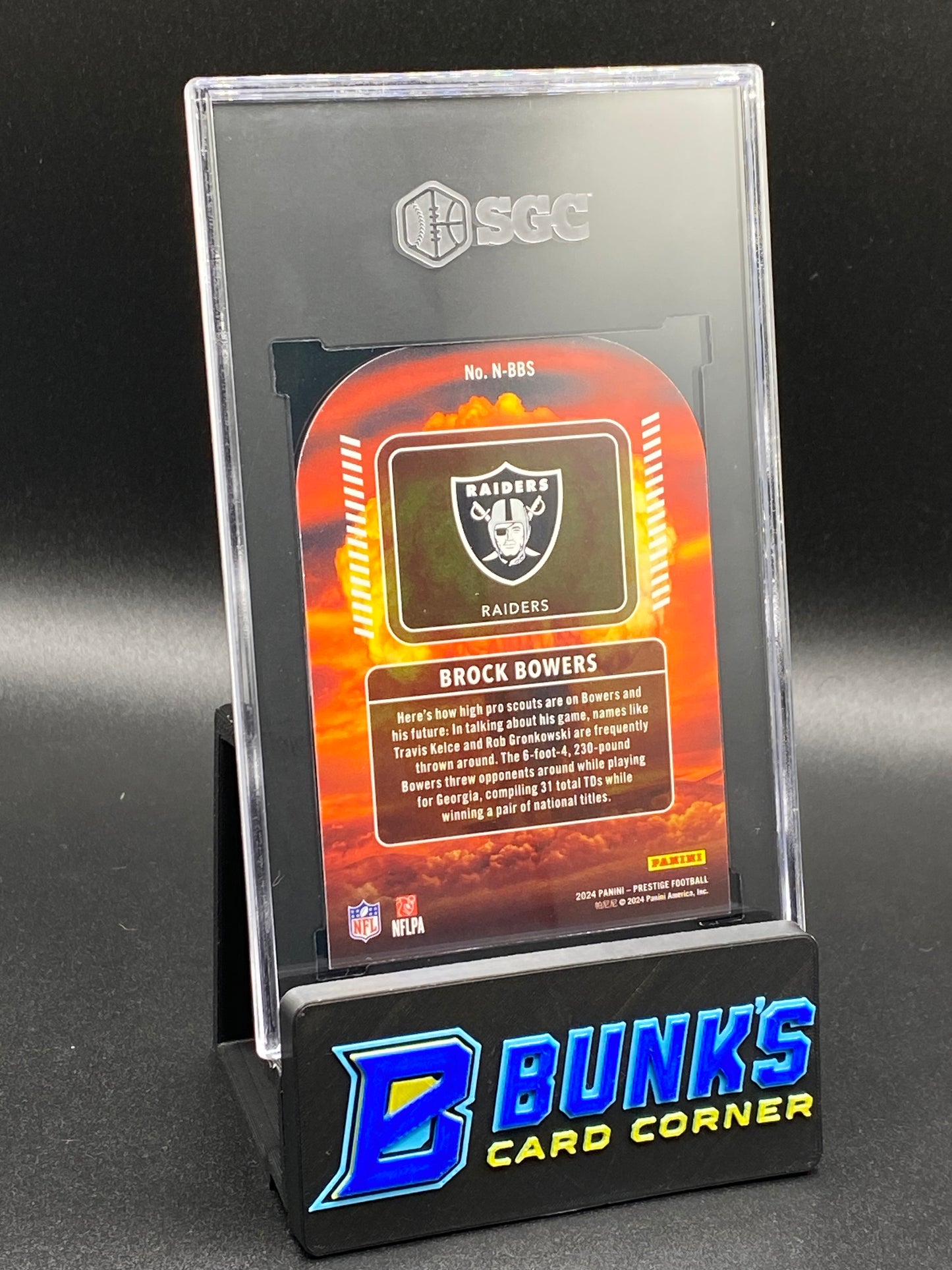 2024 Brock Bowers Nuclear SGC 9 (Box 25)