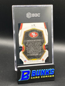 2022 Christian Mccaffery Orange Die-Cut Prizm SGC 10 (Box 25)
