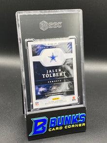 2022 Jalen Tolbert Rookie Autographed RC SGC 10/9.5 (Box 26)
