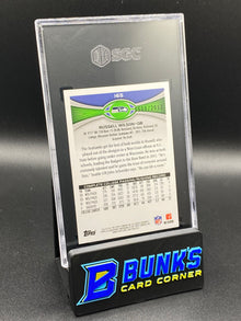 2012 Russell Wilson Gold RC SGC 9 (Box 26)