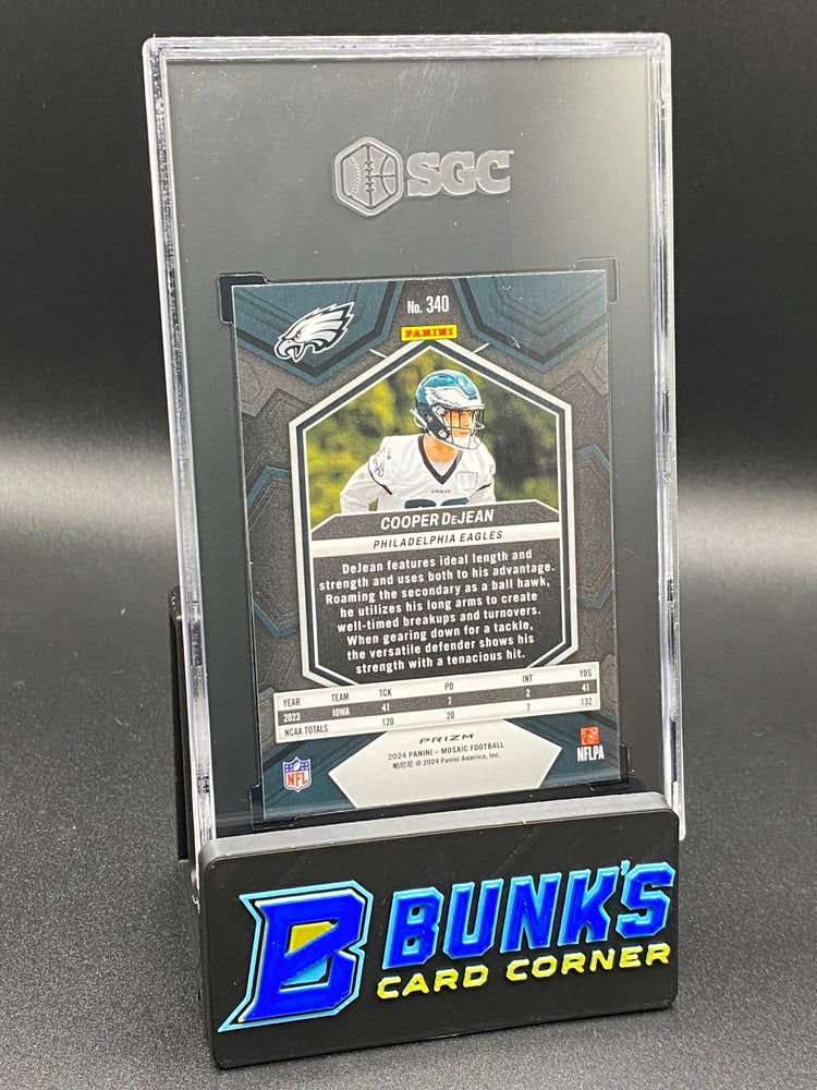 2024 Cooper Dejean Yellow Reactive Prizm RC SGC 9.5