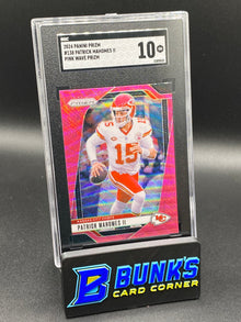 2024 Patrick Mahomes II Pink Wave Prizm SGC 10 (Box 26)