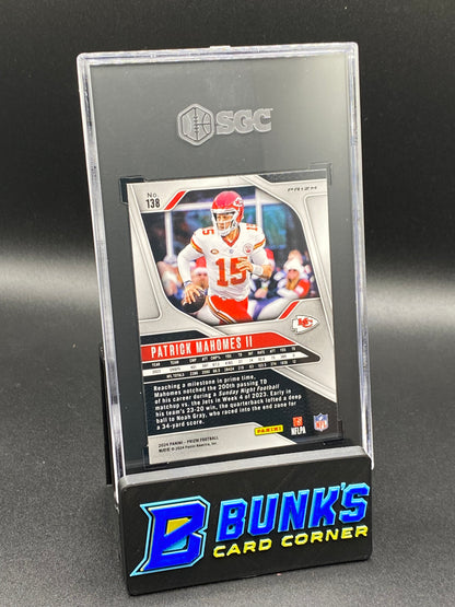 2024 Patrick Mahomes II Pink Wave Prizm SGC 10 (Box 26)