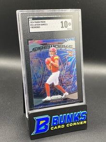 2024 Jayden Daniels Fireworks RC SGC 10 (Box 26)
