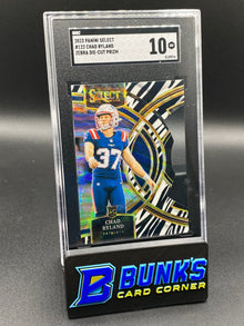 2023 Chad Ryland Zebra Die-Cut Case-Hit Prizm RC SGC 10 (Box 26)