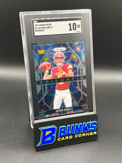 2024 Jayden Daniels Prizmatic RC SGC 10 (Box 26)