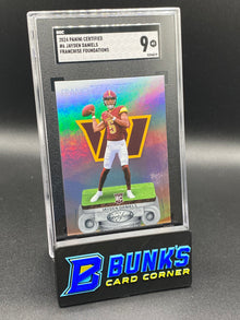 2024 Jayden Daniels Franchise Foundations RC SGC 9 (Box 26)