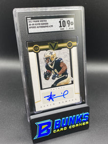 2017 Alvin Kamara Apogee Autograph RC SGC 10/9 (Box 27)