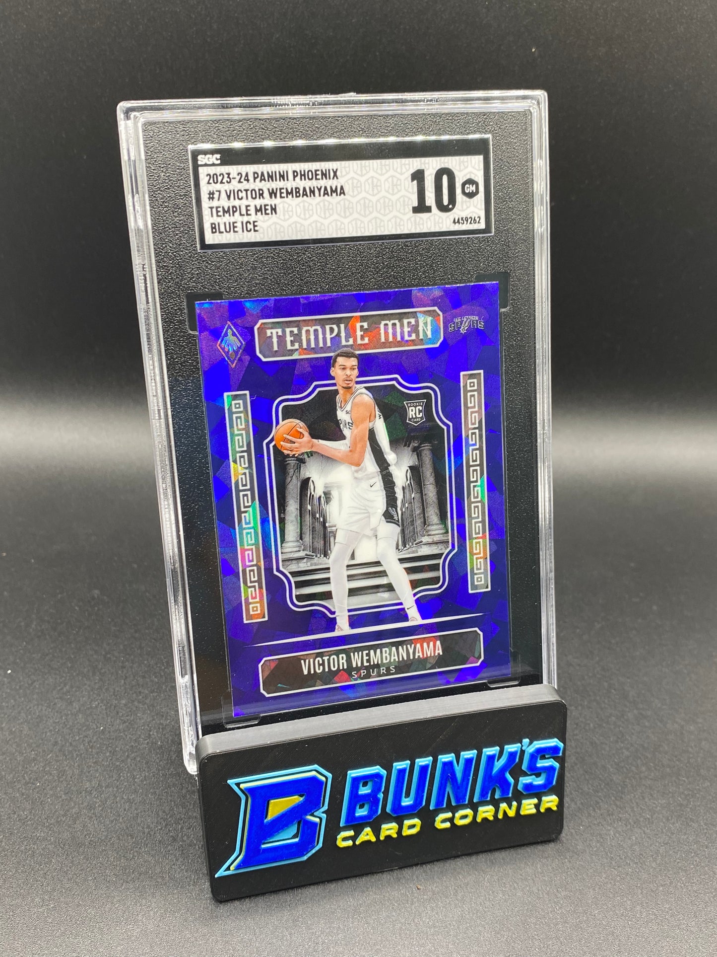 2023 Victor Wembanyama Blue Ice SGC 10 (Box 27)