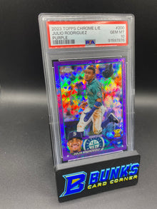 2023 Julio Rodriquez Purple PSA 10 (Box 28)