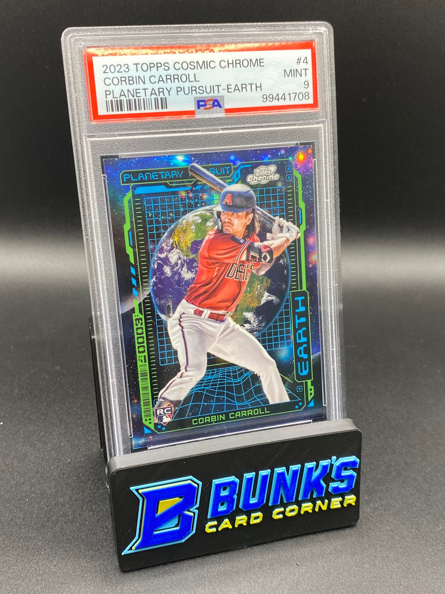 2023 Corbin Carroll Planetary Pursuit-Earth RC SP PSA 9 (Box 28)