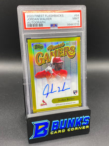 2023 Jordan Walker Autograph RC PSA 9 (Box 28)
