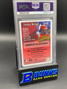 2023 Jordan Walker Autograph RC PSA 9 (Box 28)