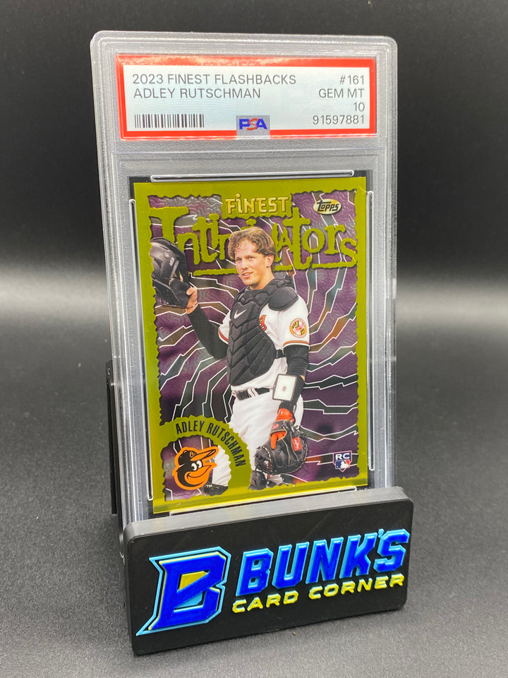 2023 Adley Rutschman Finest Flashbacks PSA 10