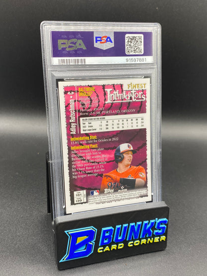 2023 Adley Rutschman Finest Flashbacks PSA 10 (Box 28)