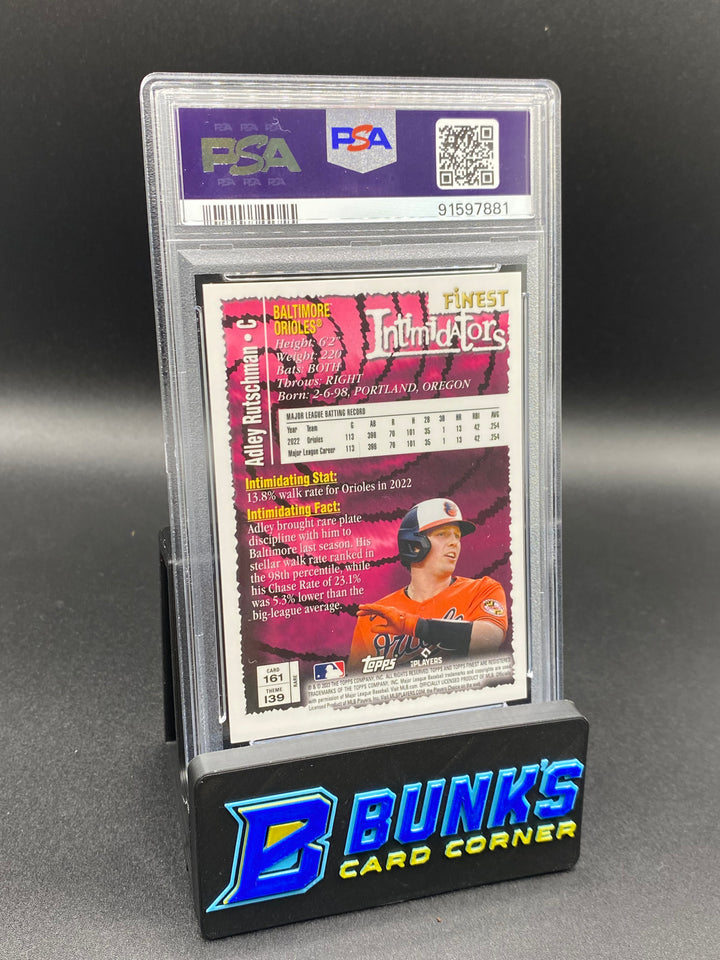 2023 Adley Rutschman Finest Flashbacks PSA 10
