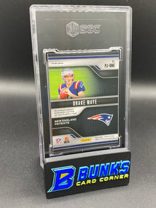 2024 Drake Maye Premier Jerseys RC Patch SGC 9.5 (Box 28)
