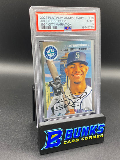 2023 Julio Rodriguez 1954 City Variation PSA 9 (Box 28)
