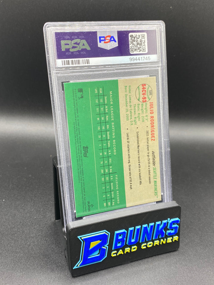 2023 Julio Rodriguez 1954 City Variation PSA 9
