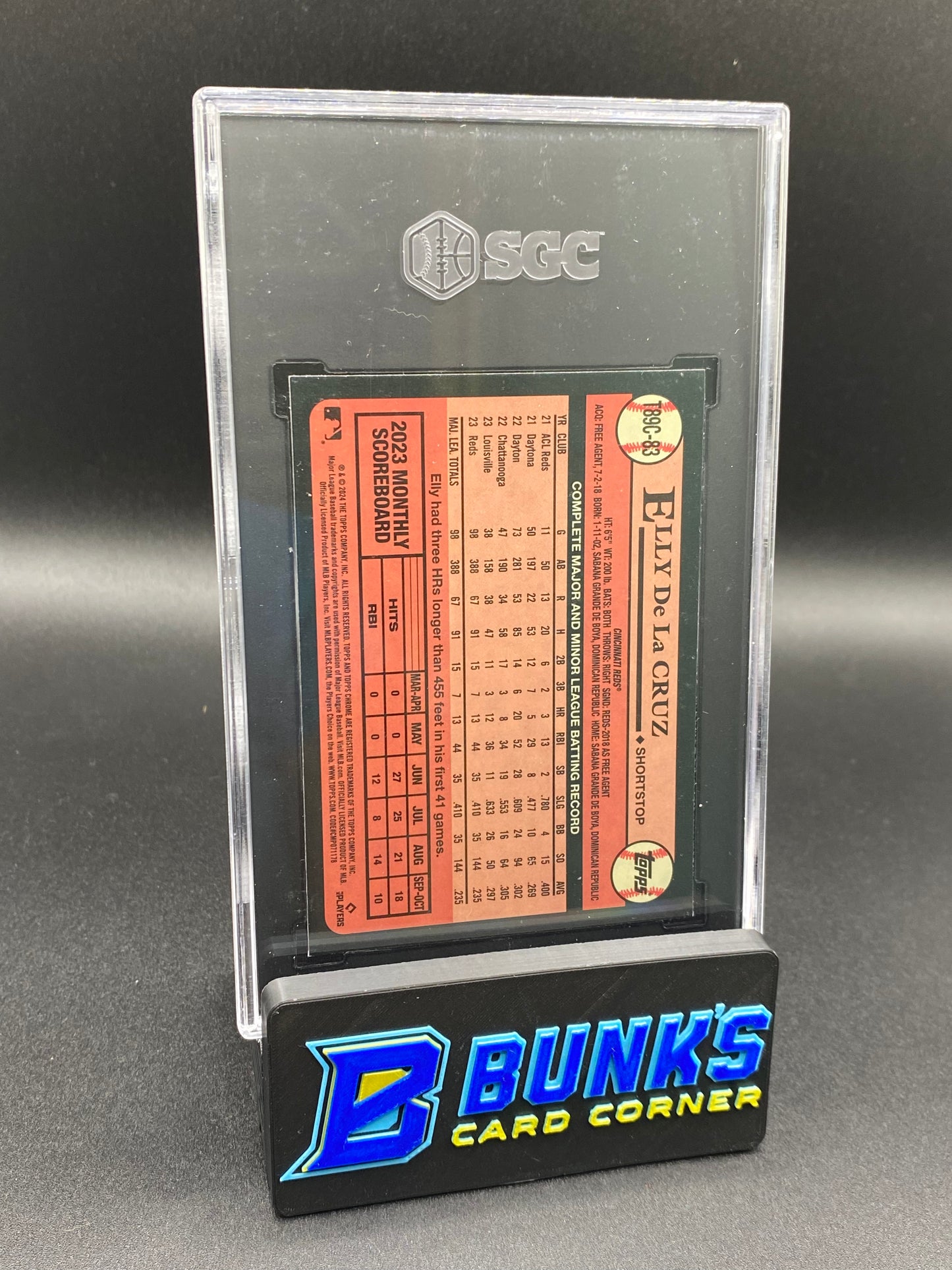 2024 Elly De La Cruz Chrome ‘89 Design RC SGC 10 (Box 28)