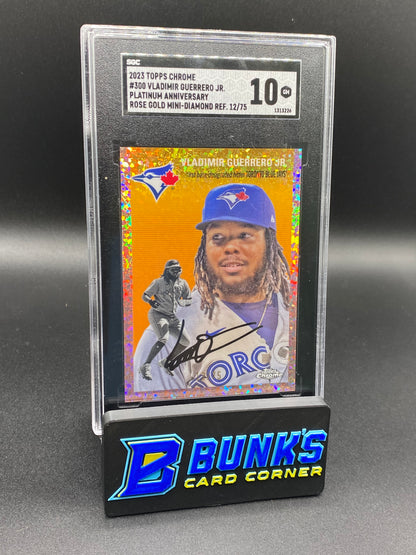 2023 Vladimir Guerrero JR. Rose Gold Mini-Diamond Ref. SGC 10 (Box 28)