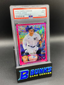 2023 Aaron Judge Magenta Speckle PSA 9 (Box 33)
