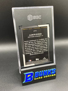 2025 Aaron Judge Blue Foil SGC 9.5 (Box 33)