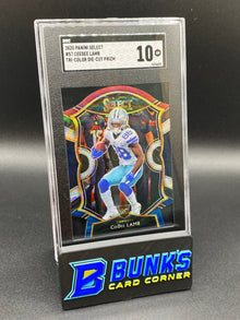 2020 Ceedee Lamb Tri-Color Die-Cut Prizm SGC 10 (Box 34)