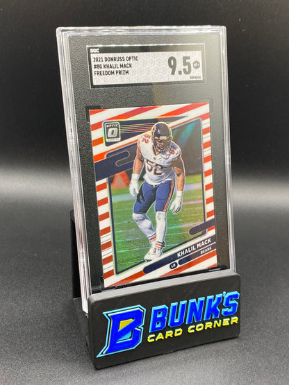 2021 Khalil Mack Freedom Prizm SGC 9.5 (Box 34)
