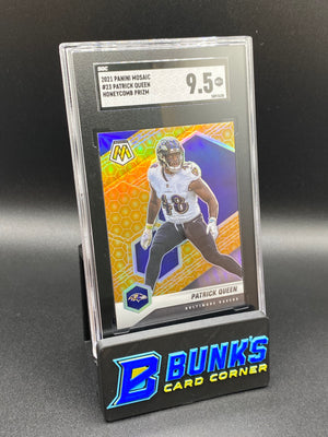2021 Patrick Queen Honeycomb Prizm SGC 9.5