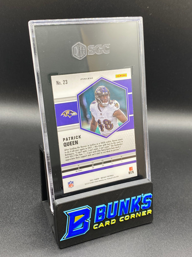 2021 Patrick Queen Honeycomb Prizm SGC 9.5
