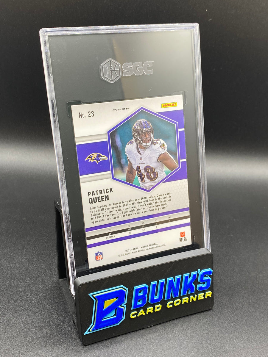 2021 Patrick Queen Honeycomb Prizm SGC 9.5