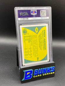 1989 Troy Aikman PSA 9 RC (Box 34)