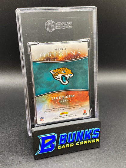 2023 Tank Bigsby Rookie Jumbo Jersey Auto. SGC 10/9 (Box 34)
